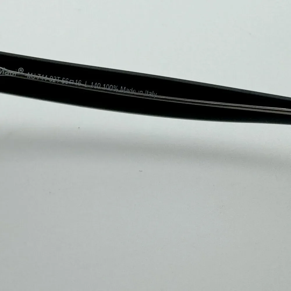 Maui Jim Italy Starfish MJ744-02T 55-16-145 Black Plastic Sunglasses Frame 12946